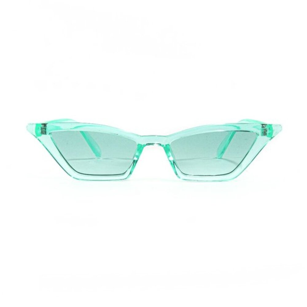 Teal Blue Cateye Cat Eye Sunglasses Glasses